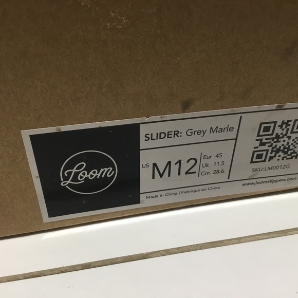 Reg $140 Loom Luxury Mens/ladies slippers unisex - Picture 6 of 6